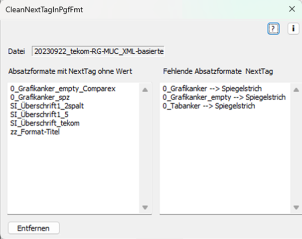 CleanNextTagInPgfFmt